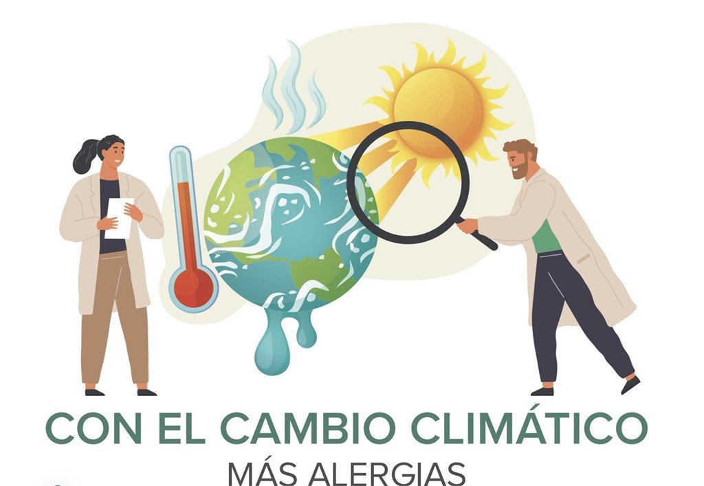 CON EL CAMBIO CLIMÁTICO MÁS ALERGIAS