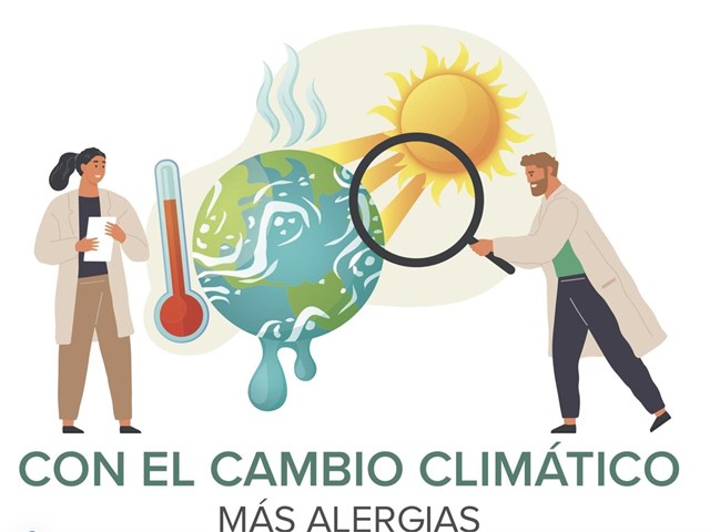 CON EL CAMBIO CLIMÁTICO MÁS ALERGIAS